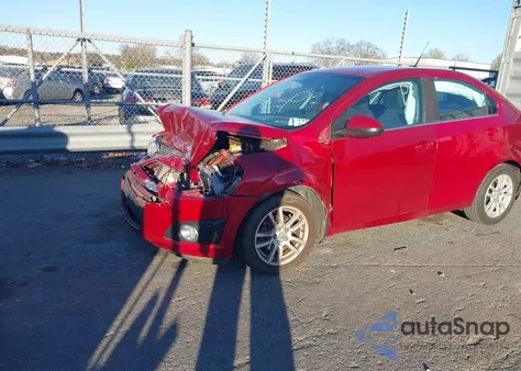 2012 Chevrolet Sonic 2Lt z USA, uszkodzony, nr VIN 1G1JC5SH4C4220047